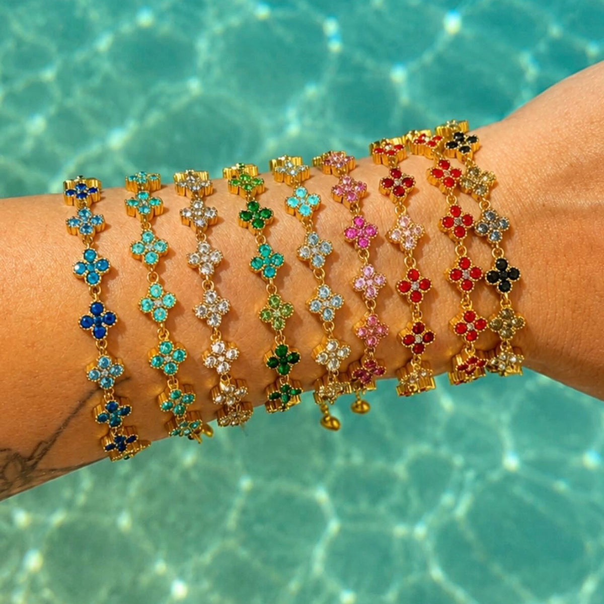 BRACELETS FLOWERS