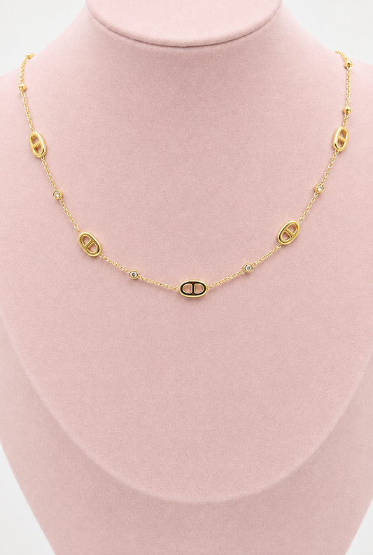 COLLIER ZOÉ STRASS